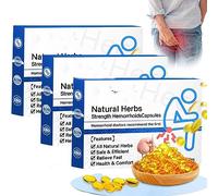 Capsules d'hémorroïdes à base de plantes naturelles, capsules naturelles de soulagement des hémorroïdes, capsules d'hémorroïdes, soulagement rapide des hémorroïdes (3box)