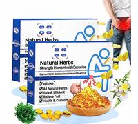 Capsules D'hémorroïdes à Base De Plantes Naturelles Heca, Traitement Rapide Des Hémorroïdes, Capsules Naturelles De Soulagement Des Hémorroïdes, Douleur Ou Inconfort Rapide (14 pièces)