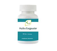 Capsules d'huile d'argousier VED | Oméga-3-6-7 |500 mg - 90 Gélules