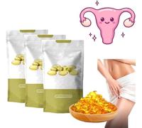 Capsules d'huile de gingembre, produit anti-démangeaisons et détoxifiant à action rapide, application topique raffermissante et réparatrice, capsules blanchissantes naturelles pour un vagin frais et l