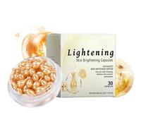 Capsules éclaircissantes Pour La Peau GlowN'Slay, Capsules Pour La Peau GlowN'Slay, Essence Faciale Anti-âge, Sérum Hydratant Et Hydratant Pour Le Visage (30 pièces)
