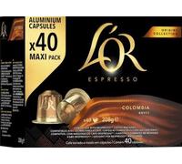 Capsules en aluminium L'OR Espresso Colombia Andes pour Nespresso® 40 pcs