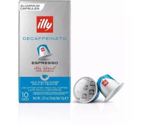 Capsules ILLY 10 Capsules compatibles Décaféiné 57g