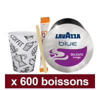 Capsules Lavazza Blue Délicato : Pack Pro "Medium" - 600 boissons