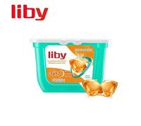 Capsules Lessive 4 en 1 - Ultra-Concentrées, Antibactérien, Anti-acariens, Parfum Tropical - 30 Capsules