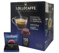 LOLLO CAFFÈ - PASSIONEMIO NERO - Box 100 CAPSULES COMPATIBLES A MODO MIO 7.5g