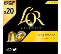 Cafe capsule L''Or Espresso Lungo Matinata Intensite 5 - 20 capsules