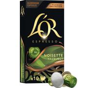 Capsules L'OR Espresso Noisette ALU pour Nespresso® 10 pcs