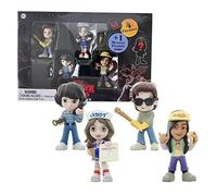 Famosa - Stranger Things Magic Capsules Lot de 5 Figurines, Robin, Mike, Jonathan, Argyle Plus 1 Figurine Surprise, Collection, Modèle aléatoire (700017640)