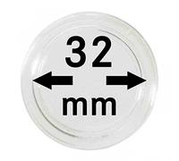 LINDNER Das Original Capsules Monnaies Ø intérieur 32 mm, Paquet de 10