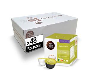 Capsules Nescafé Dolce Gusto Cappuccino - 6 boîtes - 48 boissons