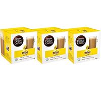 Capsules Nescafé Dolce Gusto • Pack Familial Multi-Boissons en qualité professionnelle (Cafés longs • Pack Ricoré latte, Lot de 3 x 16 capsules)
