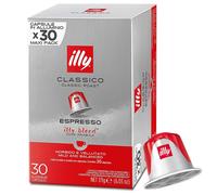 ILLY Lot de 30 capsules compatibles Nespresso 3 boîtes de 10 café Gusto Classico