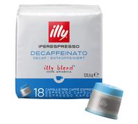 Capsules neuves illy Iperespresso Decaffeinato 18 pièces café Arabica sans ca...