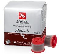Capsules neuves illy Iperespresso Guatemala 18 pièces chocolat 100 % arabica