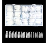 Capsules Ongles 330Pcs Faux Ongles Press-On Ultra Fins avec Lignes de Guide