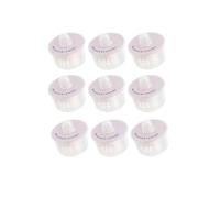 Capsules parfumées Désodorisantes compatibles avec les accessoires for aspirateur robot Ecovacs Debot OZMO T9 Max/Power/Aivi X1 T10 Plus(Pink-9pcs)