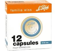 Le Parfait - Boite de 12 capsules Familia Wiss - 82mm - Bleu