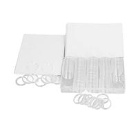 Capsules pour Pièces de Monnaie, 100 Pièces, 17 à 30mm, 5 Tailles, étui Transparent avec Joints en Mousse