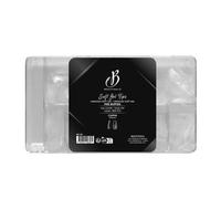 Capsules Soft Gel Tips coffin medium pre buffed Beauty Nails 500 pièces