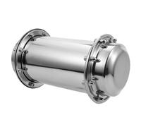 Capsules temporelles : anti-corrosion conteneur de capsules étanche en acier inoxydable, capsule temporelle de mariage à enterrer avec fermeture durable, récipient de fermeture durable pour l'avenir