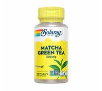 Capsules Végétales De Feuille De Thé Vert Matcha 100 300 Mg Par Solaray