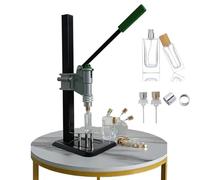 Capsuleuse De Parfum Manuelle, Machine De Capsulage De Parfum Manuelle, Machine De Sertissage De Flacon PulvéRisateur De Parfum 13-15 Mm Avec Hauteur RéGlable, Pour Parfum/Huile Essentielle,13mm