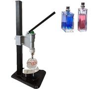 Capsuleuse De Parfum Manuelle, Scelleuse De Flacons à Sertir à Main De 13-15 Mm, Machine De Capsulage à Presse en Acier Inoxydable, Machine à Sertir De Bouteilles Réglable en Hauteur, Outil