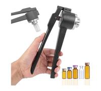 Capsuleuse Manuelle Pour Bouchons En Aluminium,13mm, 15mm, 20mm - Scelle-Flacon En Acier Inoxydable Pour Cuisine, Laboratoire Et Projets Scolaires