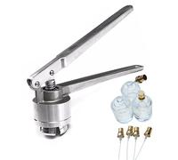 Capsuleuse pour bouteilles， Pince à sertir manuelle de parfum, outils capsulage sertissage bouchon bouteille capsuleuse d'étanchéité pulvérisation(15mm)