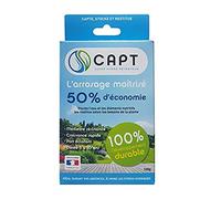 CAPT® Hydro-Rétenteur d'Eau pour Plantes - Billes Réserve d'Eau, Arrosage Automatique Vacances, (100g) - Gel Rétention d'Eau, Fabrication Française Homologuée ANSES