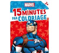 CAPTAIN AMERICA - 15 Minutes par Coloriage (dès 3 ans) - MARVEL