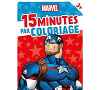 CAPTAIN AMERICA - 15 Minutes par Coloriage (dès 3 ans) - MARVEL