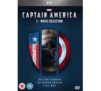 Captain America: 3-movie Collection (DVD) Emily VanCamp Cobie Smulders Paul Rudd