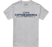 Captain America : Brave New World - T-Shirt für Herren TV15036 (XXL) (Sport Heide)