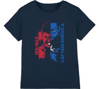 Captain America : Brave New World - T-Shirt pour enfants TV15014 (152-158) (Marineblau)