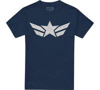 Captain America : Brave New World - T-Shirt pour Hommes TV15042 (S) (Marineblau)