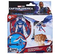 Captain America CAP NWO 4IN FLIGHT SW CAP