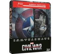 Captain America : Civil War Edition spéciale Fnac SteelBook® Blu-ray 3D + 2D E