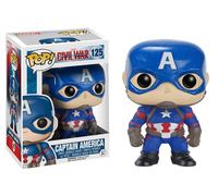 Captain America Civil War Pop Figurine en vinyle Captain America 10 cm Funko