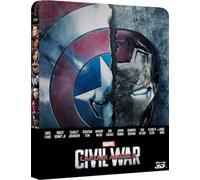 Captain America : Civil War - Steelbook Uk Zavvi
