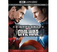 Captain America: Civil War [Ultra Hd] With Blu-Ray, 4k Mastering, Ac-3/Dolby