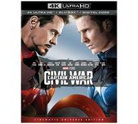 Captain America: Civil War – Ultra HD + Blu-ray – 4K, Dolby AC-3 – doublé et sous-titré – Disney