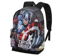 Marvel Comics Sac à dos Captain America Rouge/Noir/Blanc Taille One Size