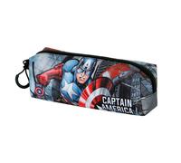 Captain America Defender Trousse Carré FAN 2.0, Multicolore