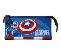 CAPTAIN AMERICA Gears - Trousse - triple - Ripstop - bleu Bleu