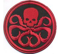 Captain America Hydra Uniforme Costume HK Badges Patch insigne thermocollant