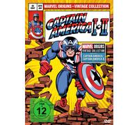 CAPTAIN AMERICA I+II - MARVEL ORIGINS HOLCOMB,ROD/NAGY,IVAN 2 DVD NEUF