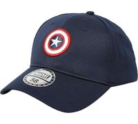 Cotton Division Casquette Captain America Logo Unisexe 100% acrylique Bleu foncé