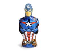 Captain America - Marvel - Bain Moussant Shampooing 2 En 1